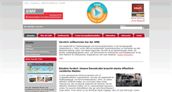 Desktop Screenshot of gmk-net.de